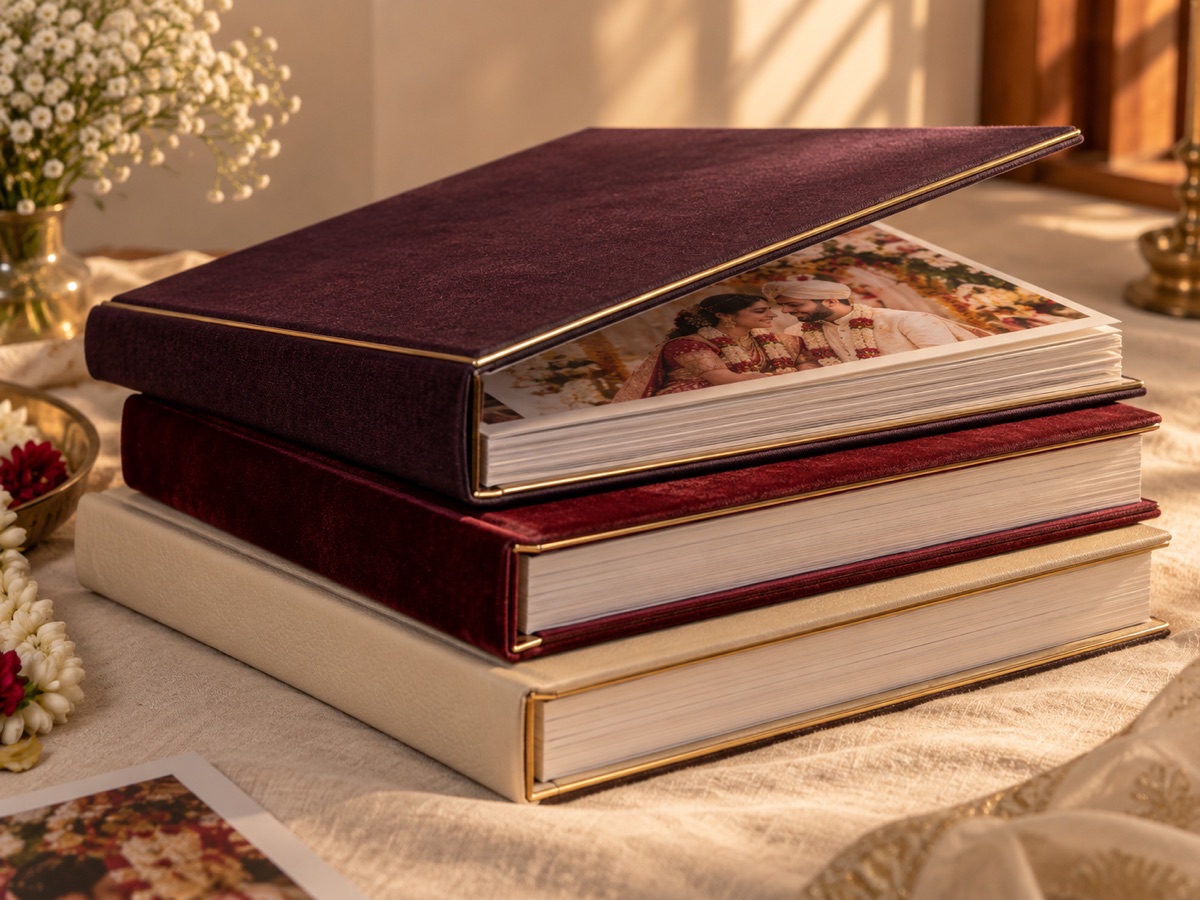 Printed wedding albums