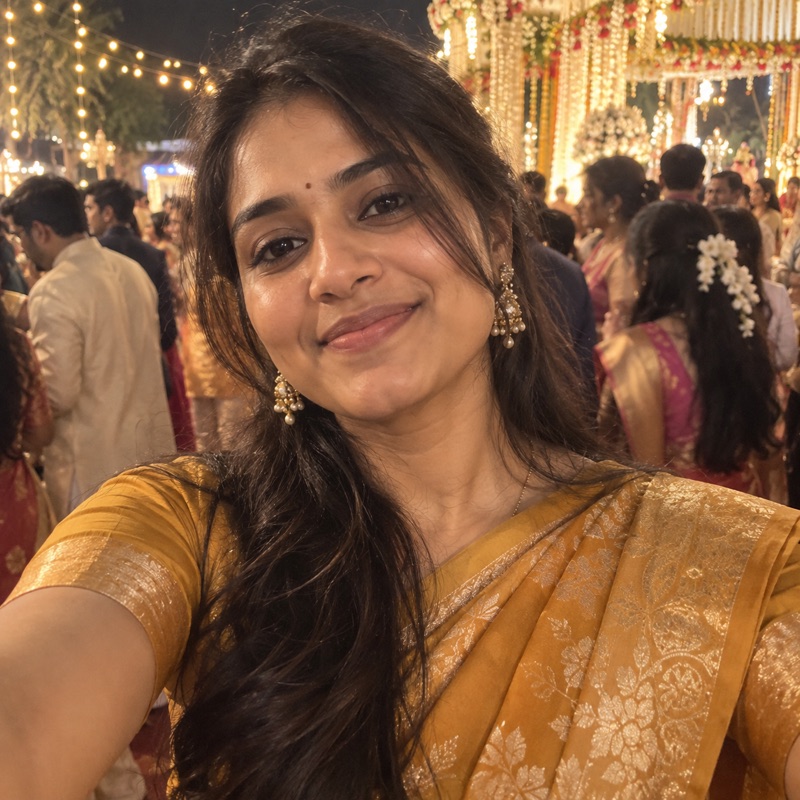 A guest's selfie